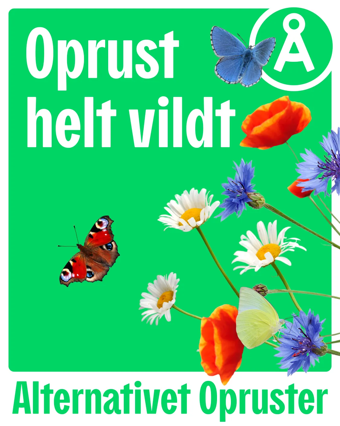 Oprust helt vildt plakat
